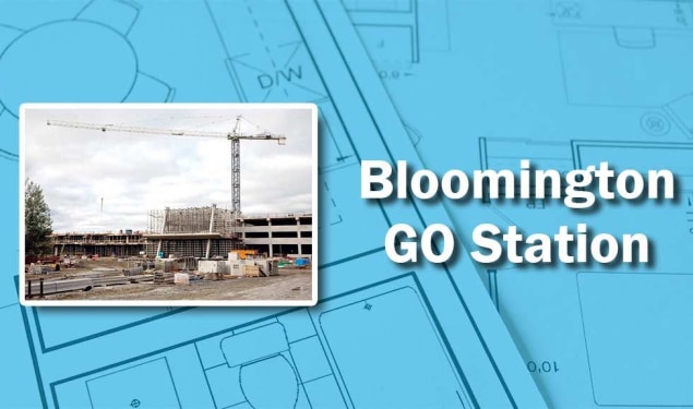 Bloomington GO Station Project, Gazzola Paving